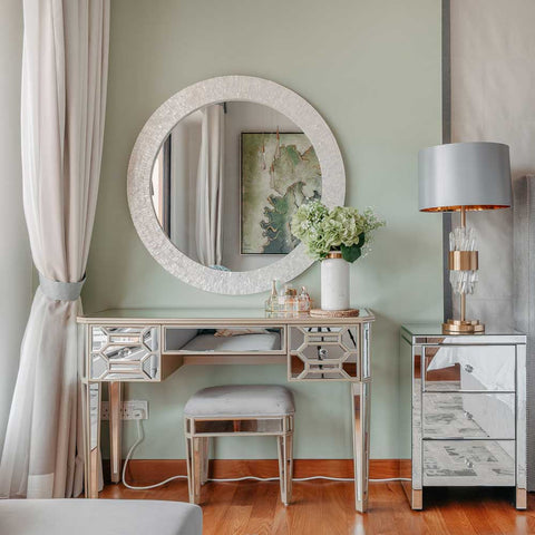 Redefining Luxury Bedroom Vanity expertly styled by Arete Culture