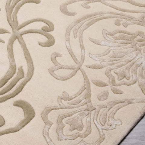Close up look of Candice Olson Designer Collection, Floret Light Rug.