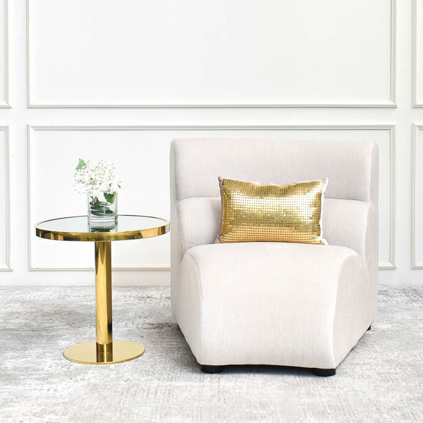 Cava 1-Seater Concave Modular Sofa Armchair Luxury Accent