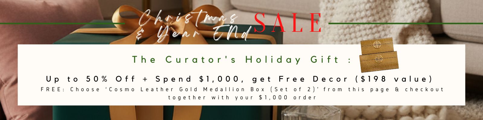 Year-End Furniture & Decor Sale: Biggest Deals of the Year Are Now Live! (SG)