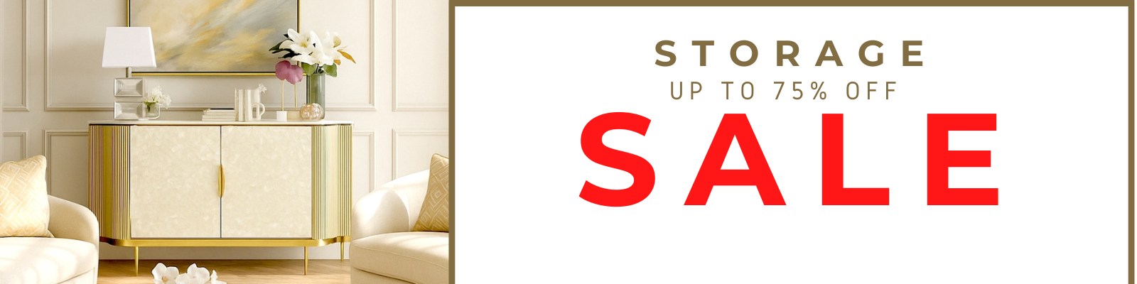 Luxury Storage Cabinets & Sideboards Singapore: Annual Clearance Sale