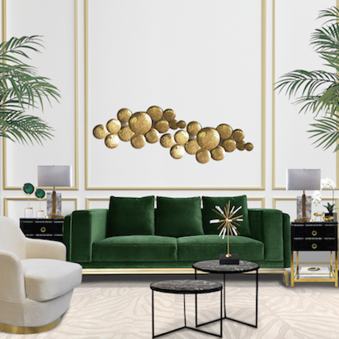 THE EMERALD GREEN LIVING ROOM