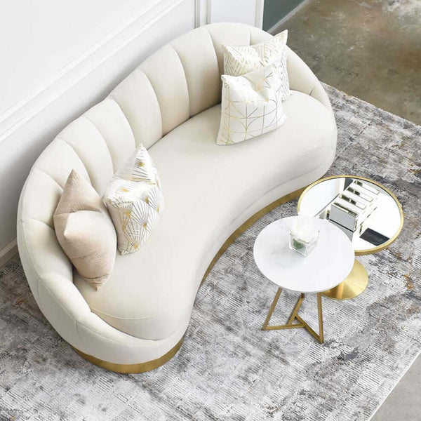 Aleta Marble Side Table