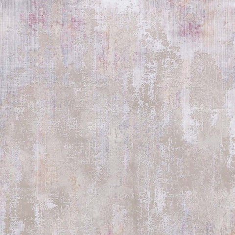 Anais Luxury Rug, a splash of pink and gold in an abstract art rug design. 