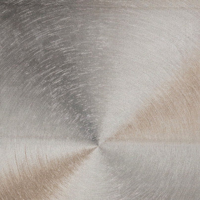 Zoomed in details of the Atlassia Art Rug, Geometric round patterns in Neutral palette hues.