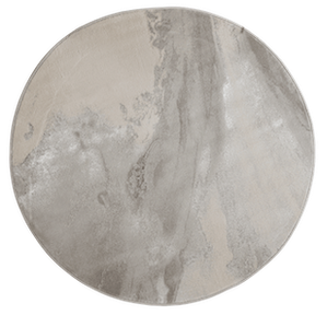 Baywind Abstract Art Rug, features smooth cream, white and grey marbled swirls, a must have Round rug to suit your modern home.