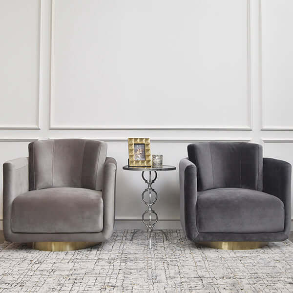 Clyde Curved Armchair  – Custom Upholstery Edition