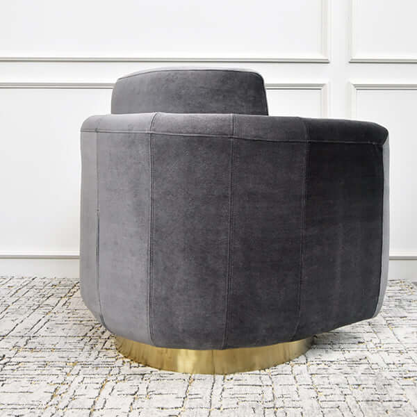 Clyde Curved Armchair  – Custom Upholstery Edition