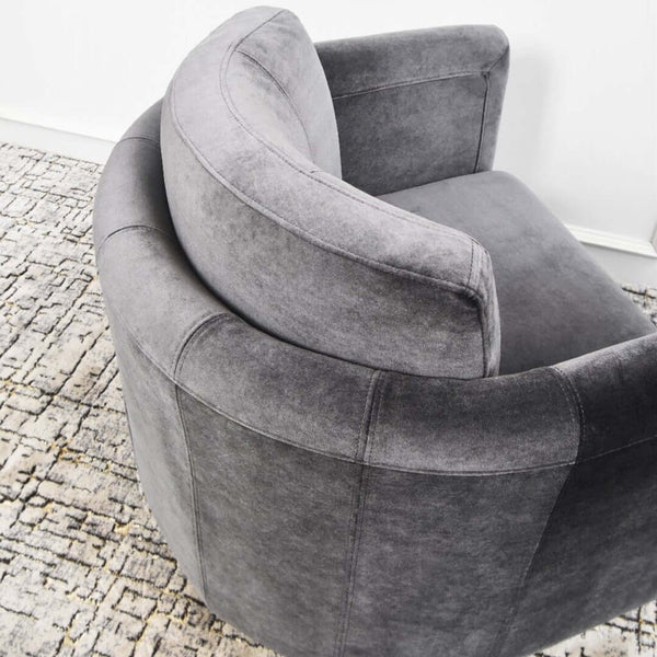 Clyde Curved Armchair  – Custom Upholstery Edition