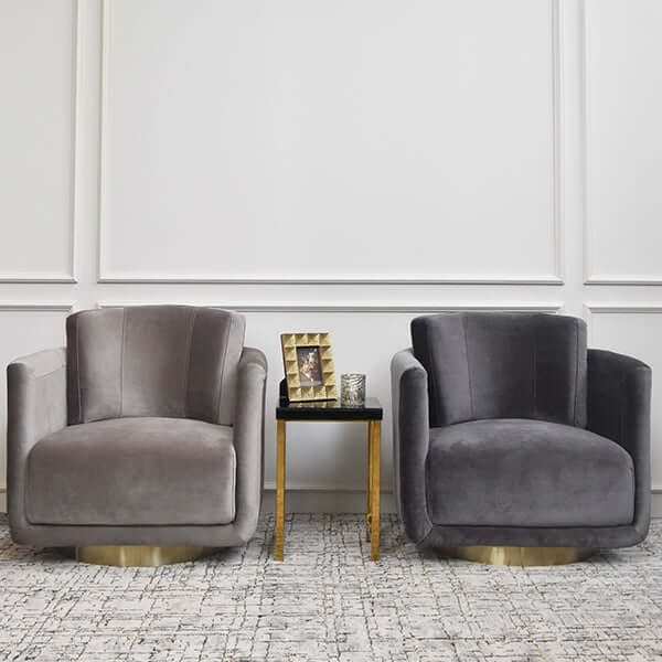 Clyde Curved Armchair  – Custom Upholstery Edition