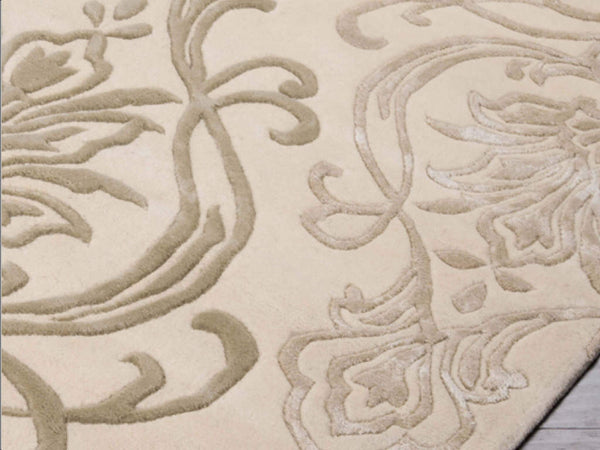 Close up look of Candice Olson Designer Collection, Floret Light Rug.