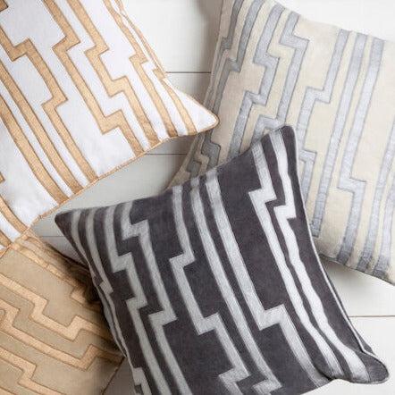 Candice Olson Velocity Cushion, Grey