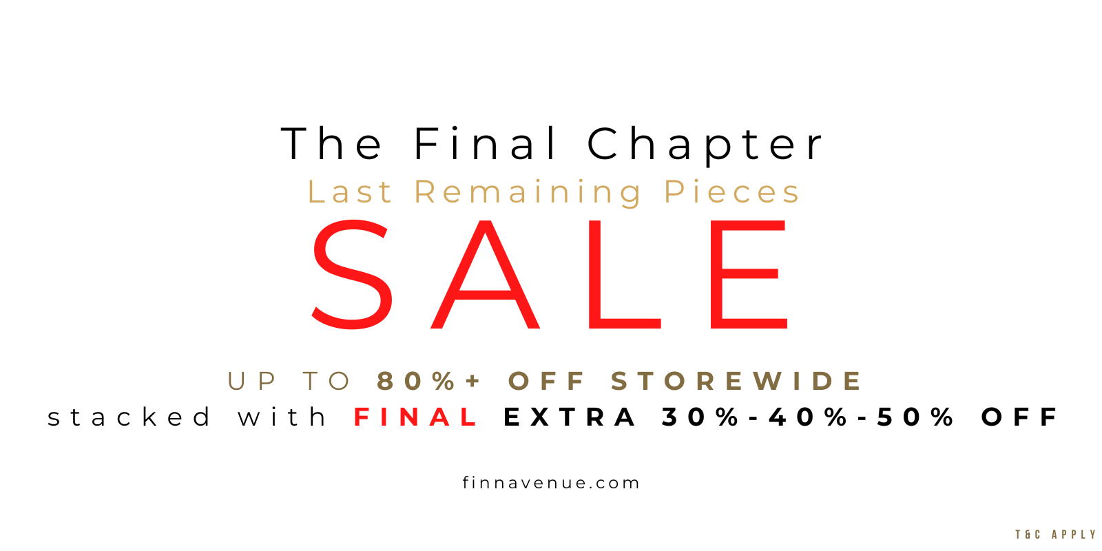 Finn Avenue promotional web banner announcing 
