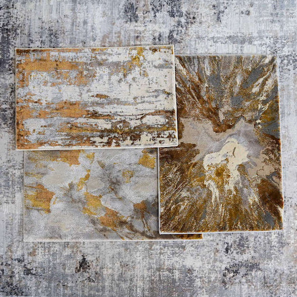 Entryway rug Collection from Turkey as luxury entrance floor mats on display at showroom.