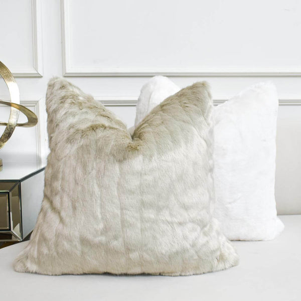 Felsina Fur Throw Cushion