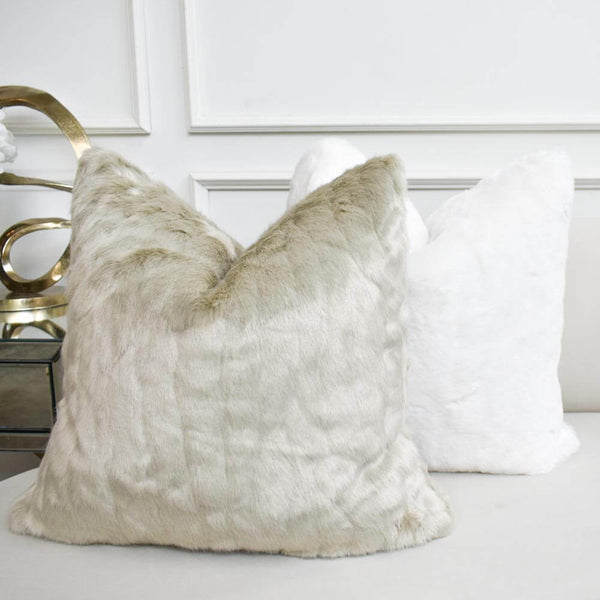 Felsina Fur Throw Cushion