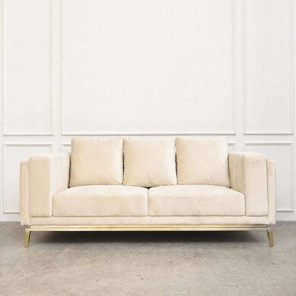 Sofa Fitzgerald Chesterfield, 3 Tempat Duduk Tambah