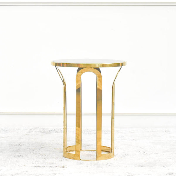 Gramercy Park Glass Side Table, Nesting, 2 Sizes