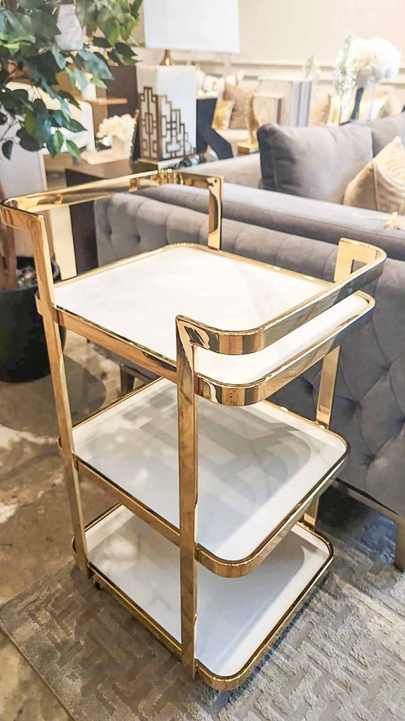 Harper 3-Tier Bar Cart Trolley