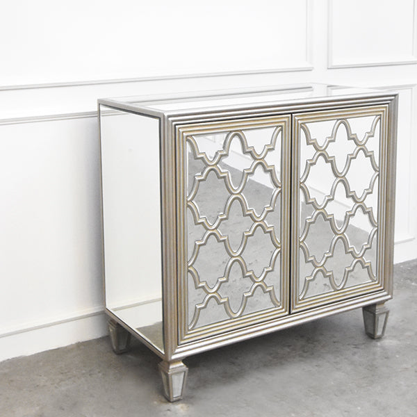 2-door cabinet storage for bar cabinet or dining sideboard.