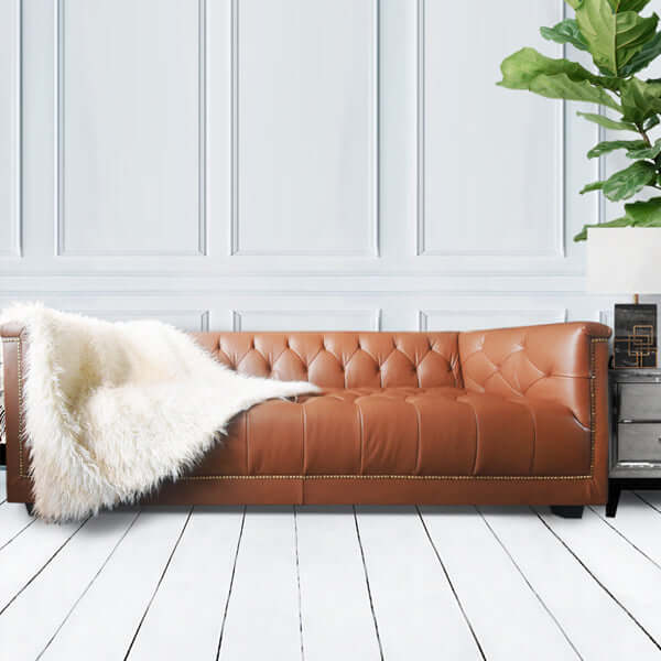 Earl & Duchess of Chesterfield Sofa, 3-Seater-Plus – Custom Upholstery Edition