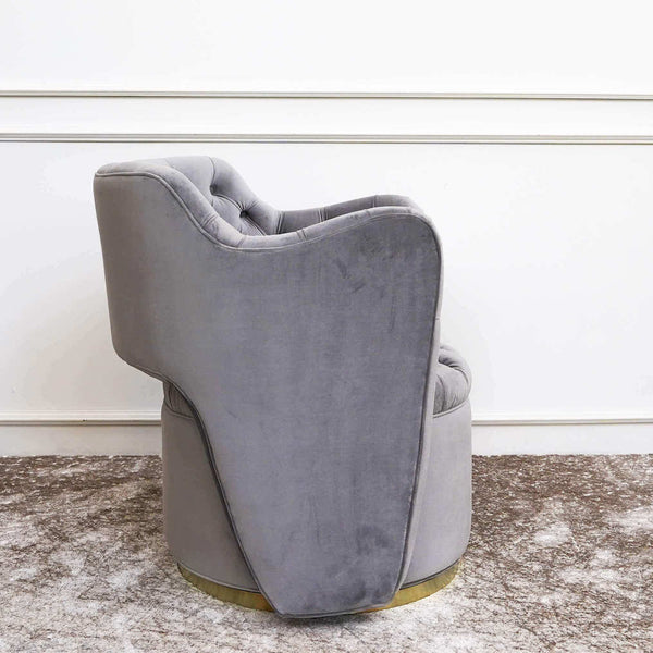 Side view of the Raphael Victorian Armchair for Modern Living Room Design.