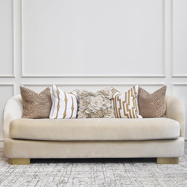 Modern and timeless, style your sofa sets with cushions to brighten the mood and elevate your living room area for a fresh new look. 