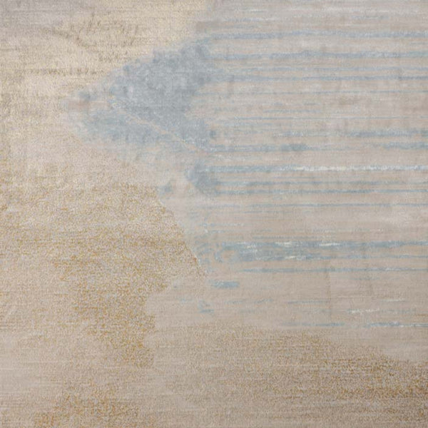 Ries abstract art water-resistant rug, a functional and stylish rectangular rug from our Singapore collection.