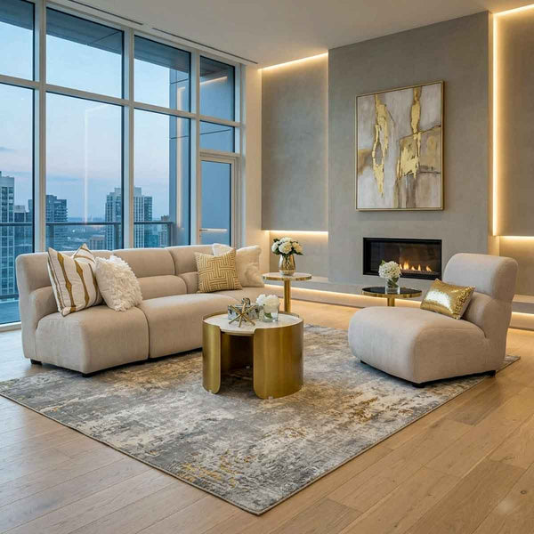 Cava 3-Seater Curved Modular Sofa