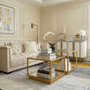 Evka Moon Luxury Rug, Cream Grey - 200cm by 290cm -40% Off