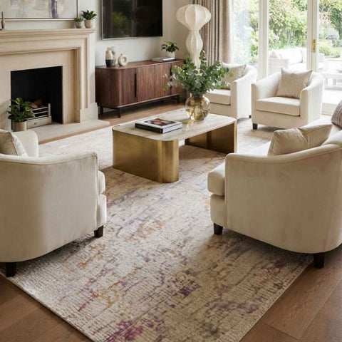 Gael Luxury Silky Rug: Water-Resistant Designer Carpets for a Modern Home