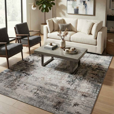Macek II Abstract Art Luxury Rug