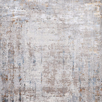 The Landmark Art Rug, showcases a distressed and faded pattern giving it an artsy and vibrant vibe to the living area.