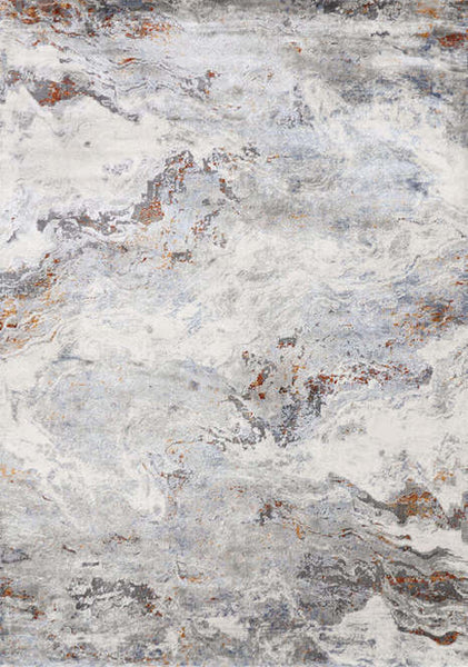 A versatile piece of rug, The Reef features an artistic patterned canvas.