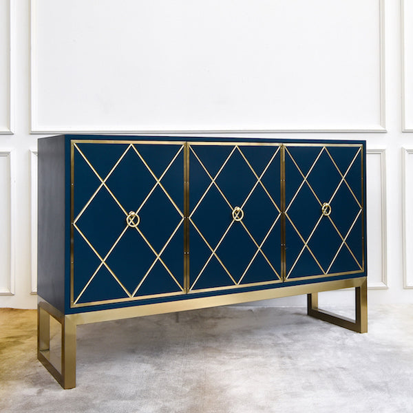 Valentino Colonial Styled Credenza Sideboard.