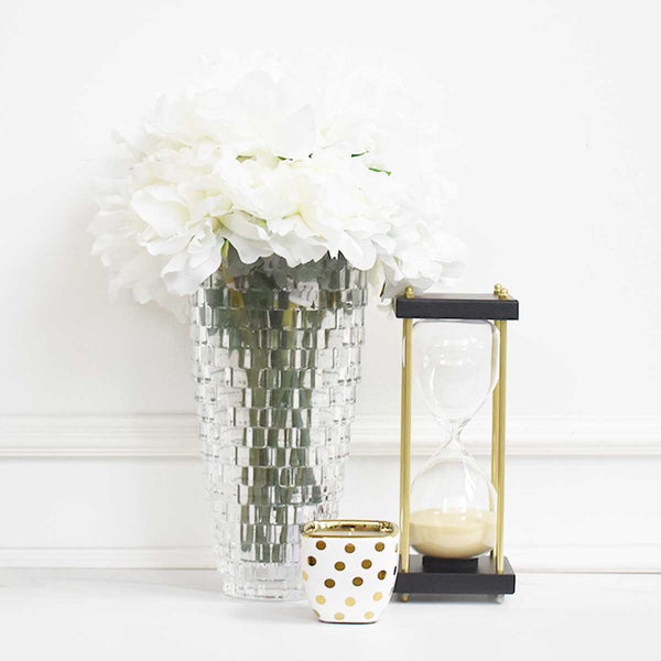 Decorative Peony Snow Flower, White