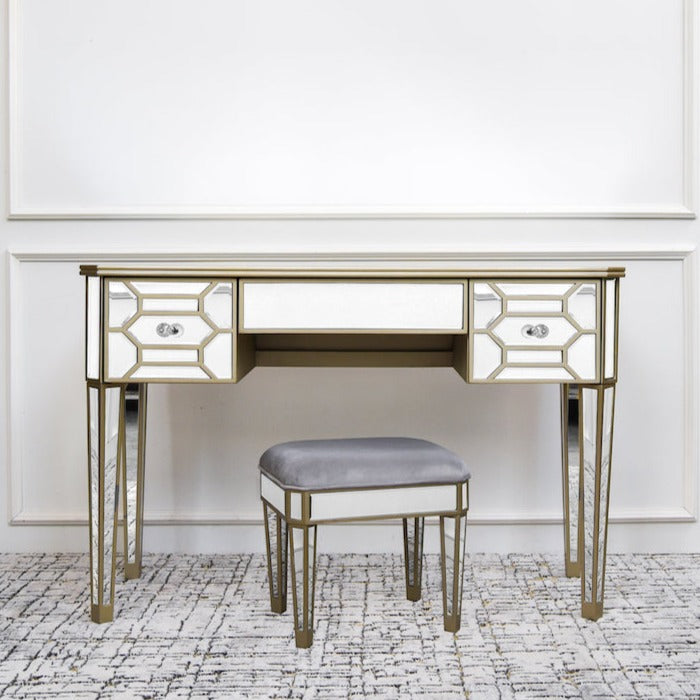 Alchemy Vanity Dressing Table & Stool Set FINN AVENUE Alchemy Vanity Dressing Table & Stool Set FINN AVENUE