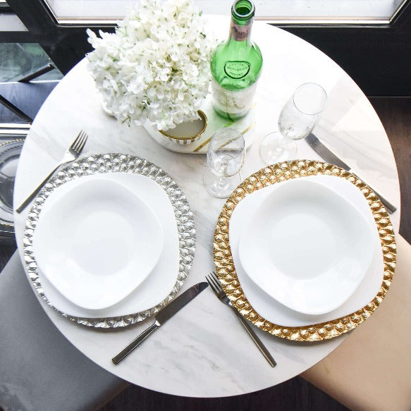 Dining table accessories and home decor options, Waldorf marble cheese board. 