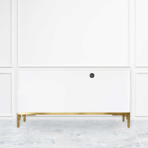 Back view of Divine 3 door sideboard.