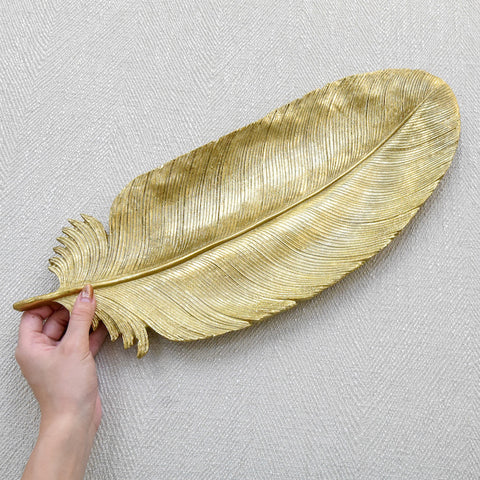 Feuille Gold Leaf Tray.