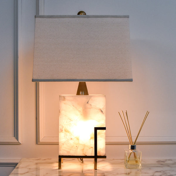 Herst II Alabaster Table Lamp