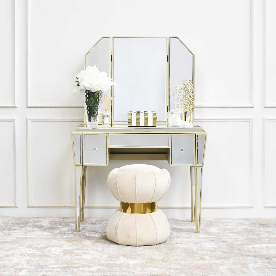 Marcie Vanity Dressing Table Set FINN AVENUE Marcie Vanity Dressing Table Set FINN AVENUE