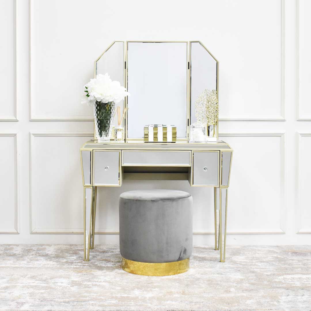 Marcie Vanity Dressing Table Set FINN AVENUE Marcie Vanity Dressing Table Set FINN AVENUE