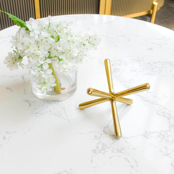 Use the Meteorite sculpture as a paper-weight or as a decor piece. 