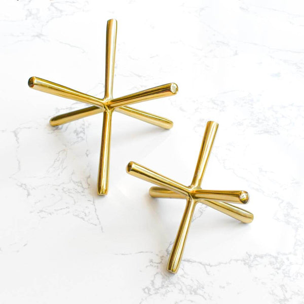 Top view of Meteorites decor sculpture, easy to assemble and makes a unique centerpiece.