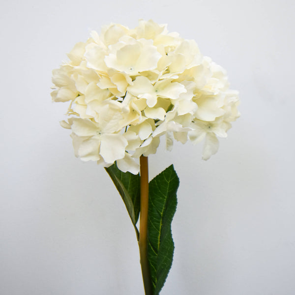 Princess Decor Bloom Hydrangea, Ivory Cream in small petals for nature themed decor.
