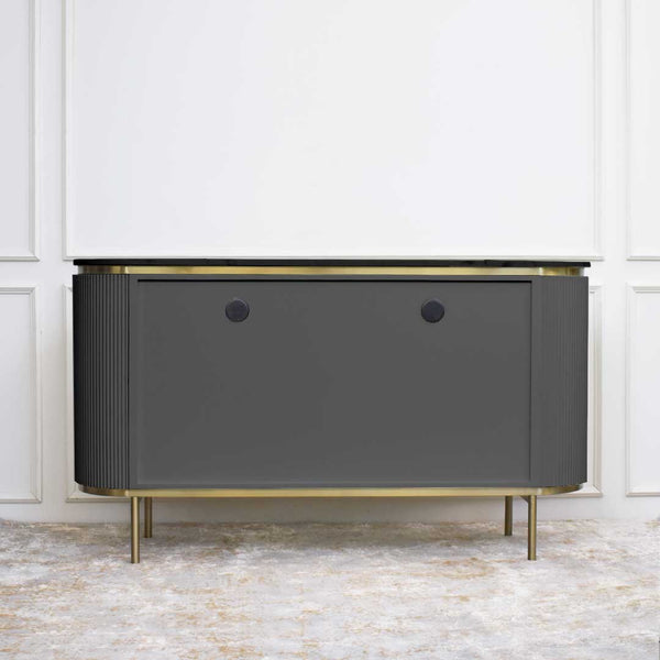 Back look of the Verity 4 Door cabinet.